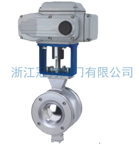 電動V型球閥的作用是什么？